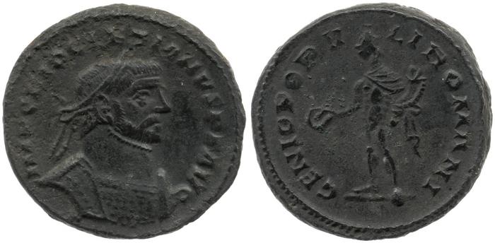 RIC VI Londinium 6a, реверс, Британский музей