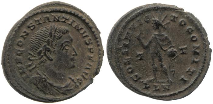 RIC VI Londinium 122, реверс, Британский музей