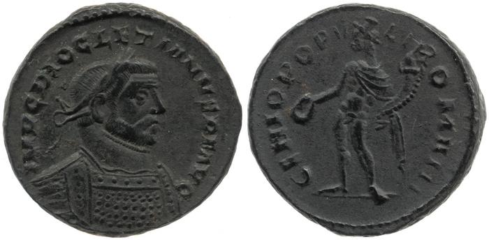 RIC VI Londinium 6a, реверс, Британский музей