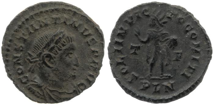 RIC VII Londinium 99, реверс, Британский музей