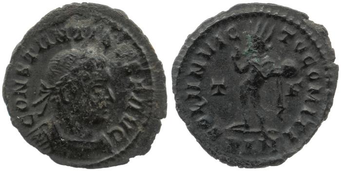 RIC VII Londinium 93, реверс, Британский музей