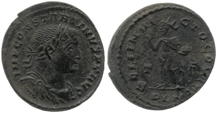 RIC VI Londinium 122, реверс, Британский музей