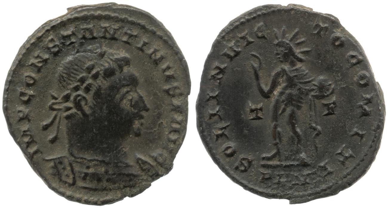 RIC VI Londinium 124, аверс, bm