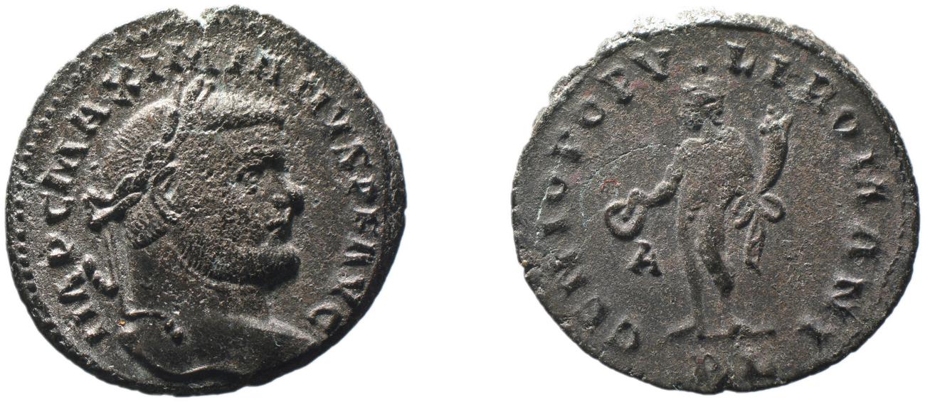 RIC VI Lugdunum 42b, аверс, Британский музей