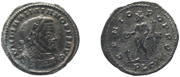 RIC VI Lugdunum 228, реверс, bm