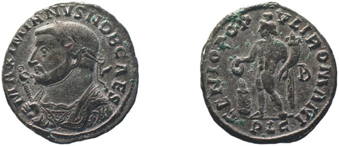 RIC VI Lugdunum 146b, реверс, Британский музей