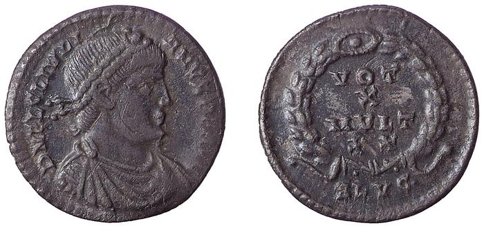 RIC VIII Lugdunum 234, реверс, bm