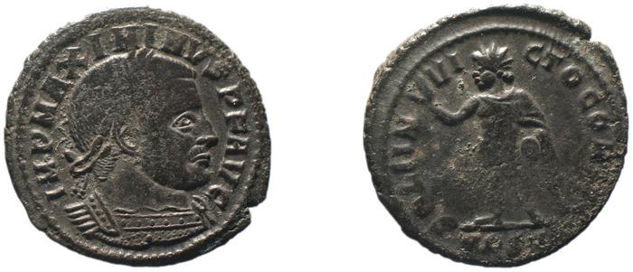RIC VI Ostia 84a, реверс, bm