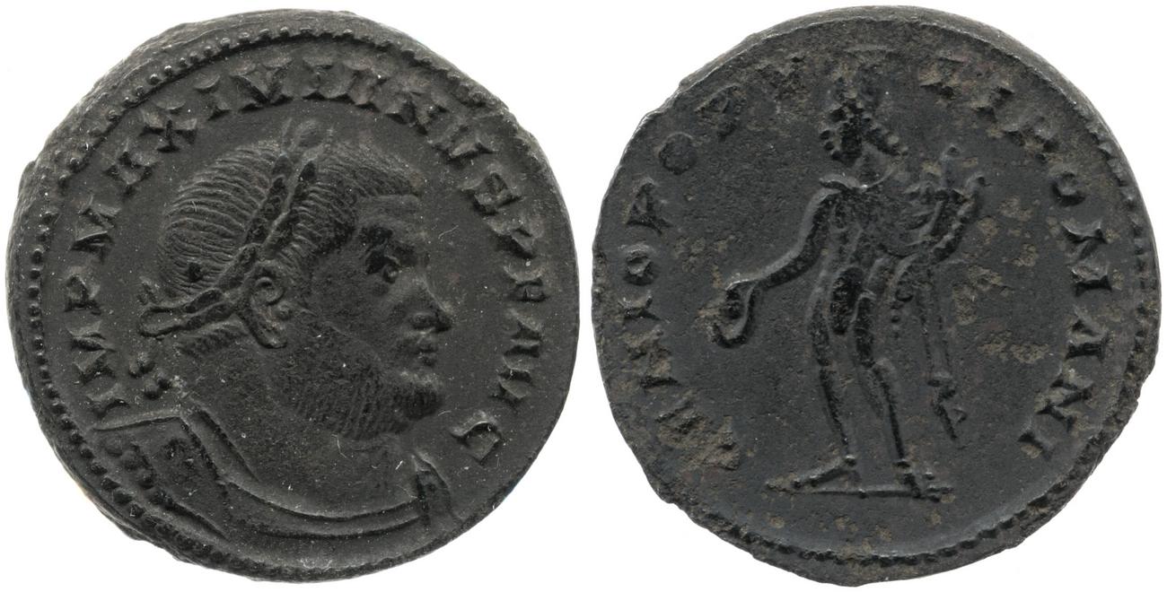 RIC VI Londinium 23b, аверс, Британский музей