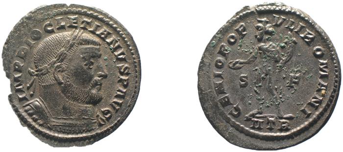 RIC VI Treveri 519a, реверс, bm