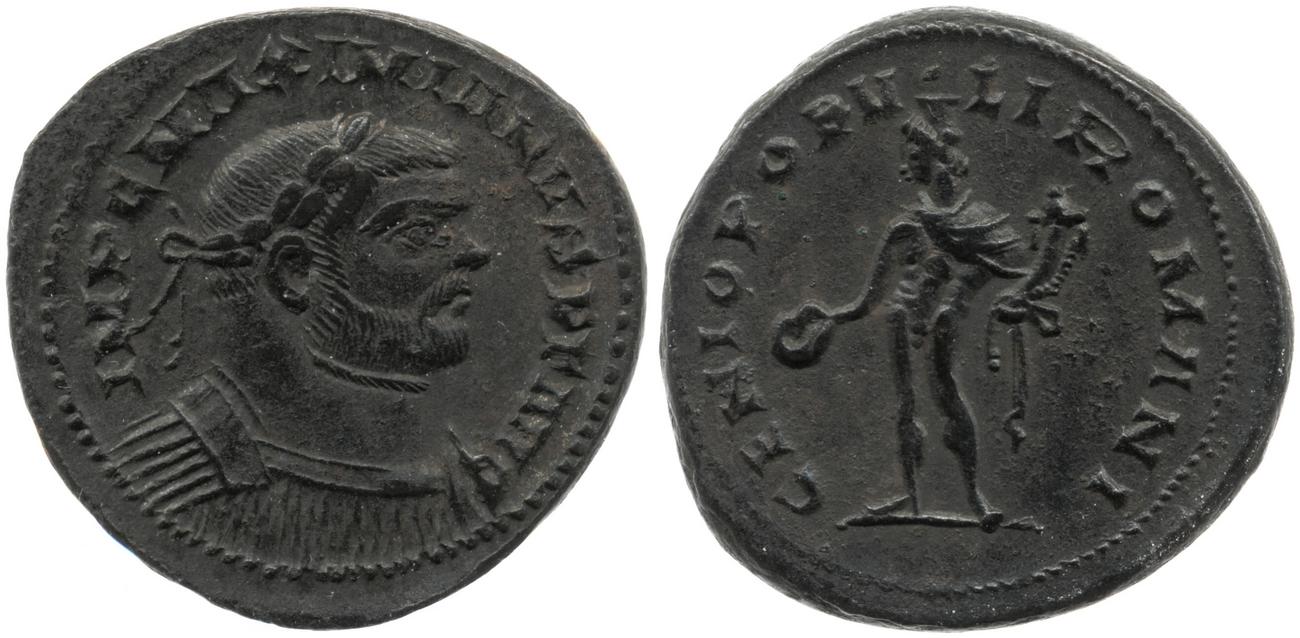 RIC VI Londinium 6b, аверс, Британский музей