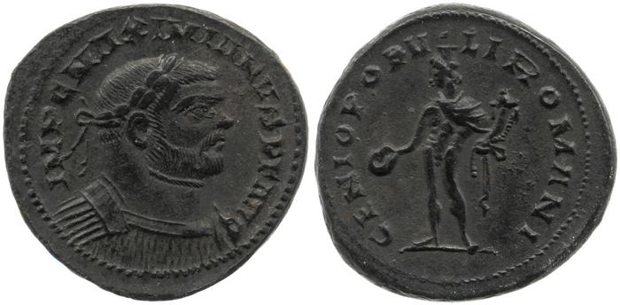RIC VI Londinium 6b, реверс, Британский музей