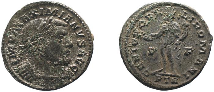 RIC VI Treveri 582b, реверс, bm