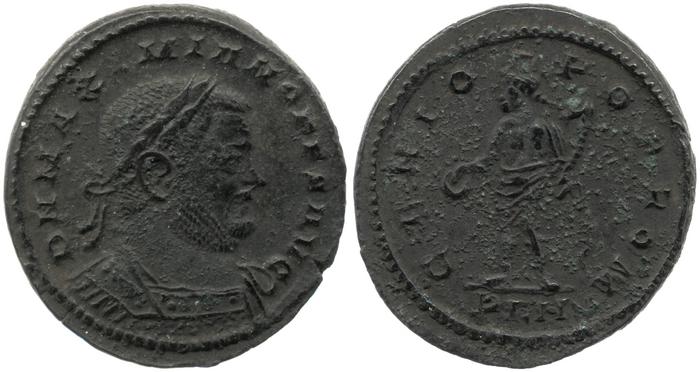 RIC VI Londinium 90, реверс, Британский музей