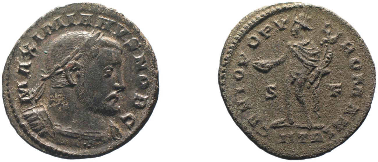 RIC VI Treveri 539b, аверс, bm