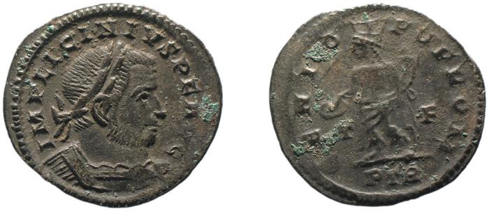 RIC VI Treveri 845b, реверс, bm