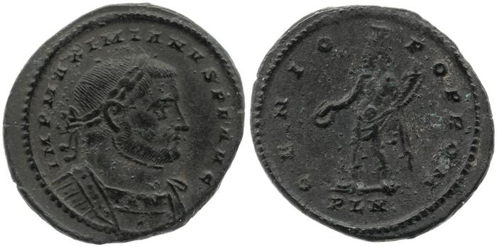 RIC VI Londinium 86, реверс, Британский музей