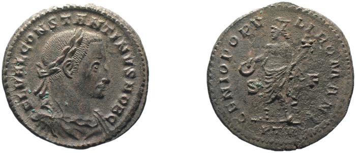 RIC VI Treveri 668c, реверс, bm