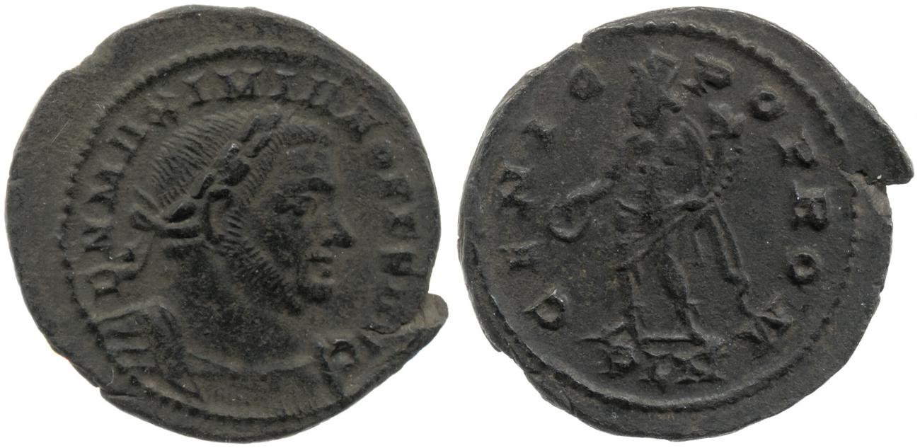 RIC VI Londinium 90, аверс, Британский музей
