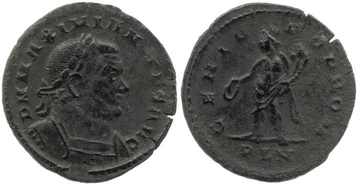 RIC VI Londinium 90, реверс, Британский музей