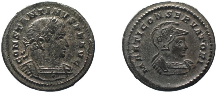 RIC VI Treveri 884, реверс, bm