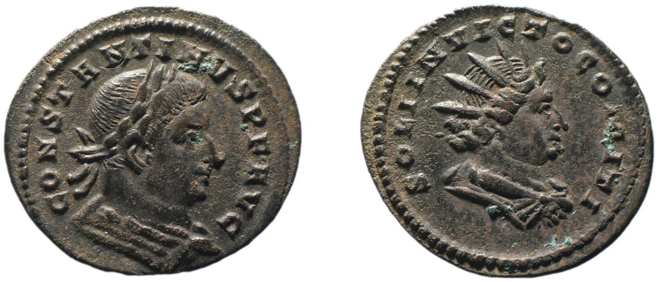 RIC VI Treveri 894, аверс, bm
