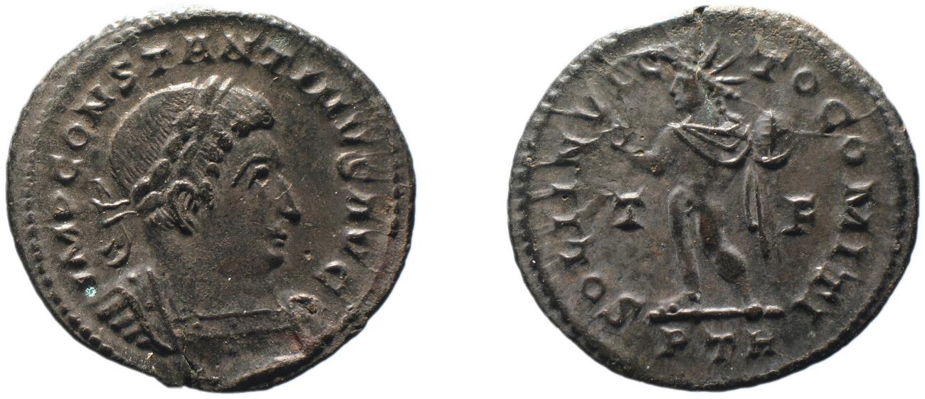 RIC VI Treveri 870, аверс, bm
