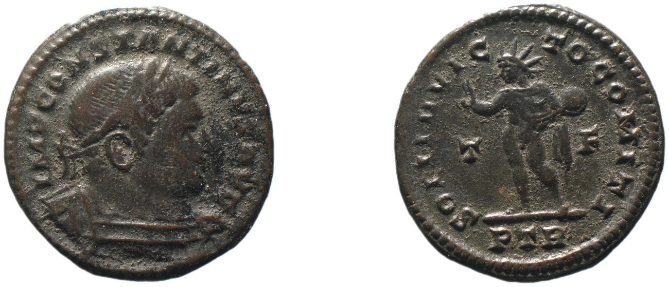 RIC VI Treveri 870, аверс, bm