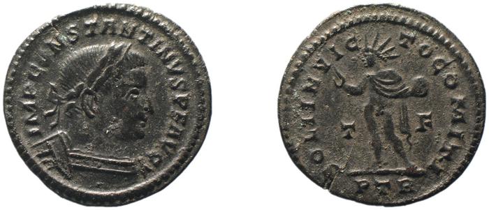 RIC VI Treveri 866a, реверс, bm