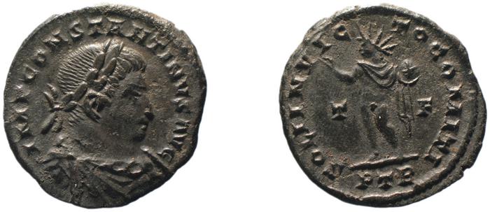 RIC VI Treveri 871, реверс, bm