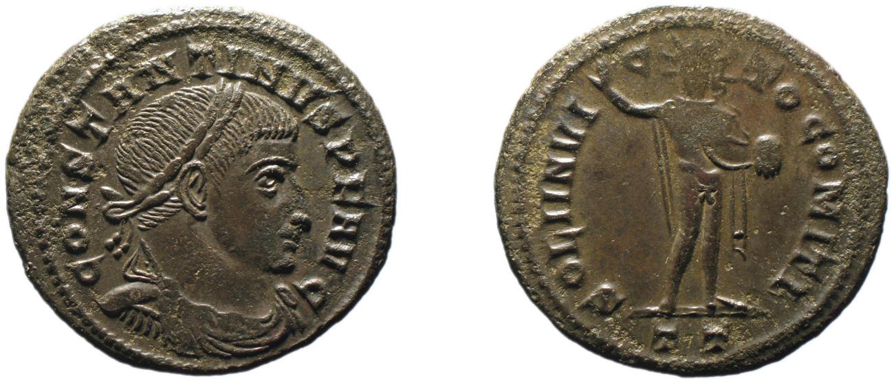 аверс RIC VI Ticinum 132