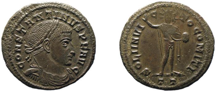реверс RIC VI Ticinum 132