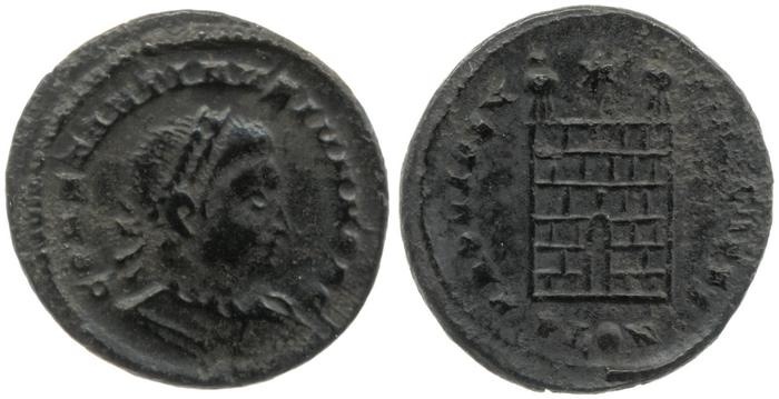 RIC VII Londinium 296, реверс, bm