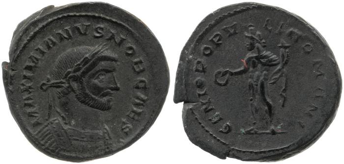 RIC VI Londinium 15, реверс, Британский музей