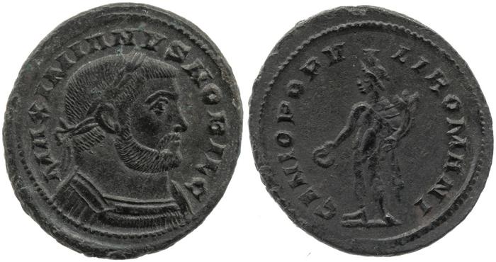 RIC VI Londinium 33, реверс, Британский музей