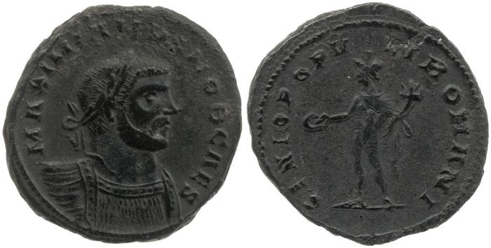 RIC VI Londinium 15, реверс, Британский музей