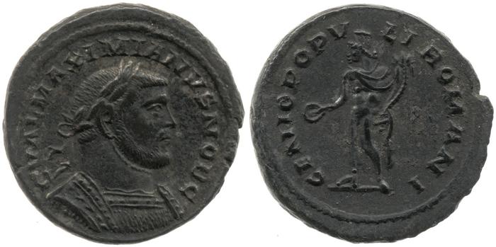 RIC VI Londinium 14b, реверс, Британский музей