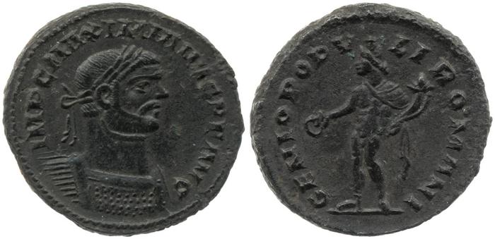 RIC VI Londinium 6b, реверс, Британский музей