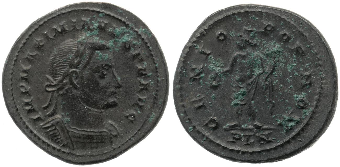 RIC VI Londinium 86, аверс, Британский музей