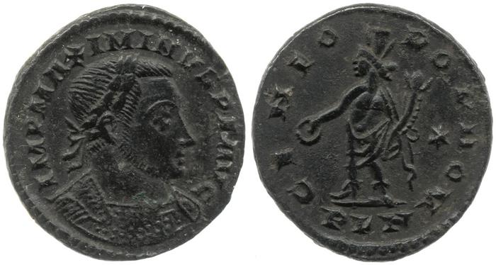 RIC VI Londinium 209b, реверс, Британский музей