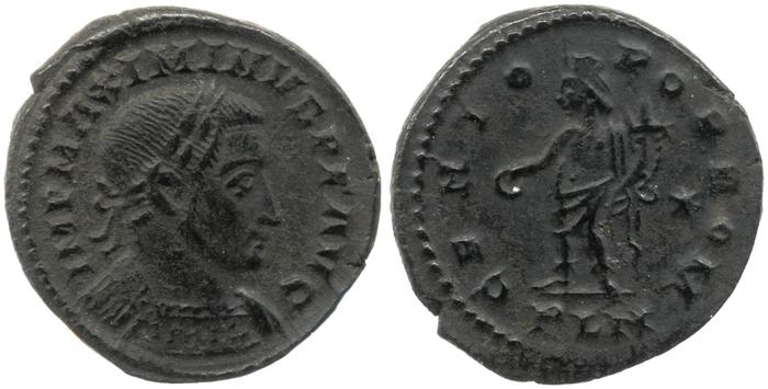RIC VI Londinium 209b, реверс, Британский музей