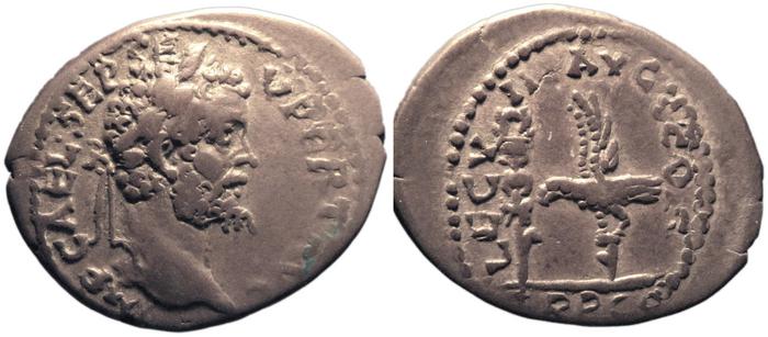 RIC IV Septimius Severus 357, реверс, bm