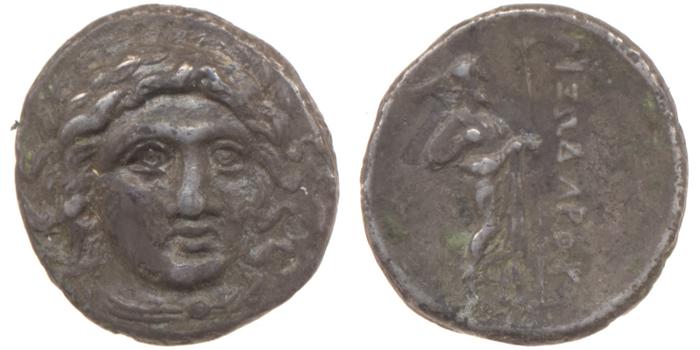Pixodarus of Caria Halicarnassus Konuk 1998 A1, реверс, Британский музей