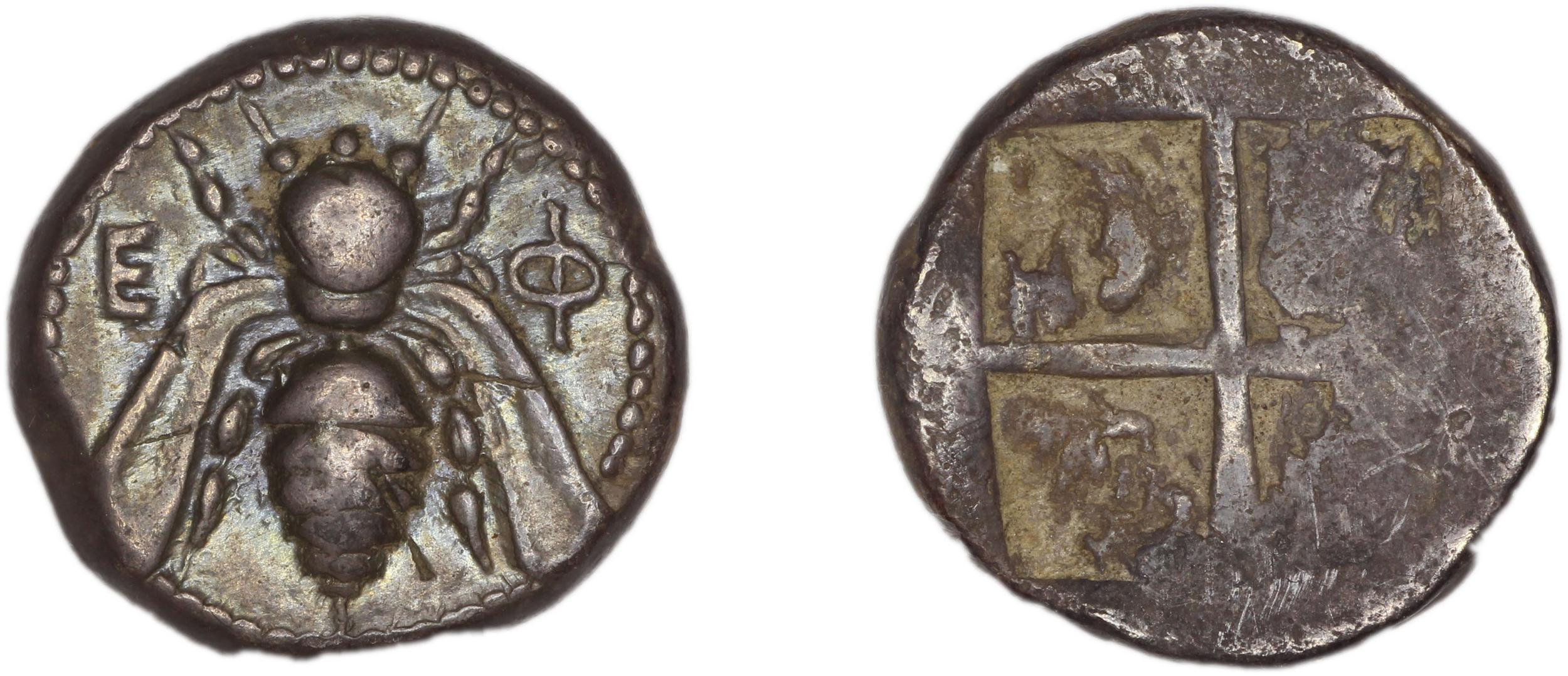 Ephesus Kinns and Holt 2023 Period I, AR I-II, аверс, Британский музей