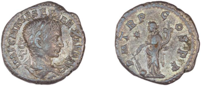 RIC IV Severus Alexander 267, реверс, bm