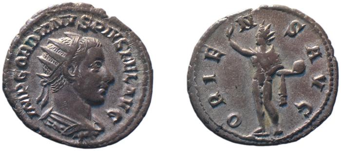 RIC IV Gordian III 213, реверс, bm