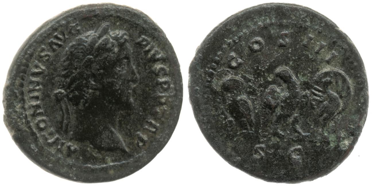 аверс RIC III Antoninus Pius 709B
