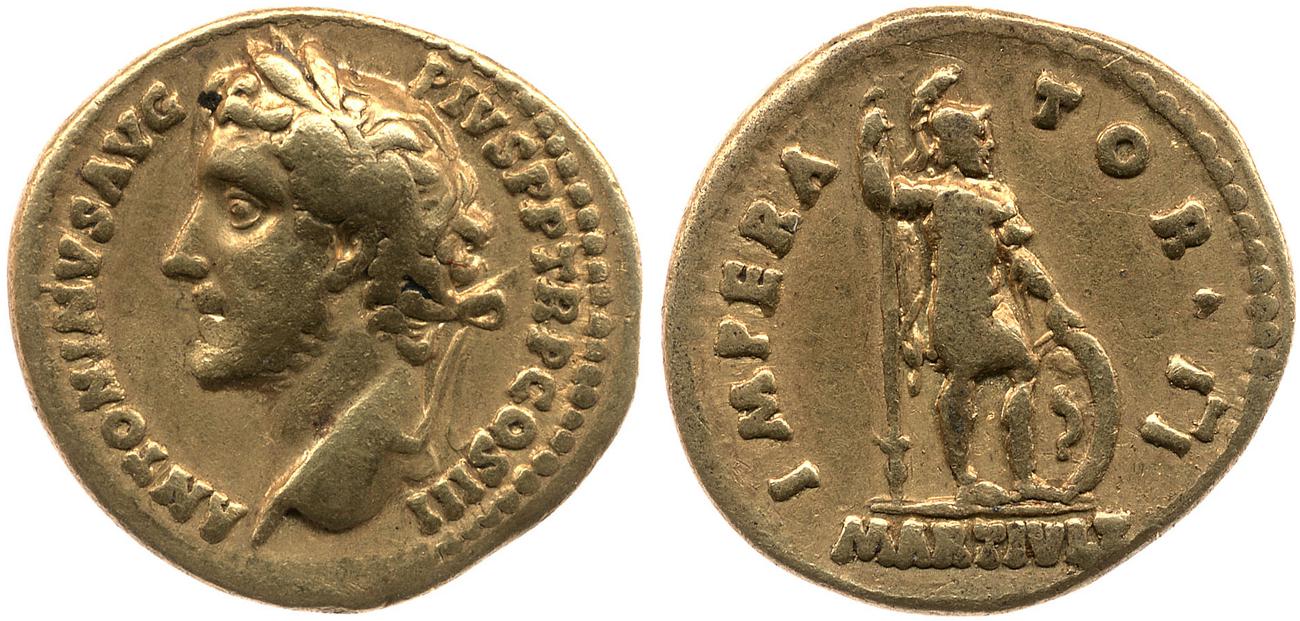 аверс RIC III Antoninus Pius 113A