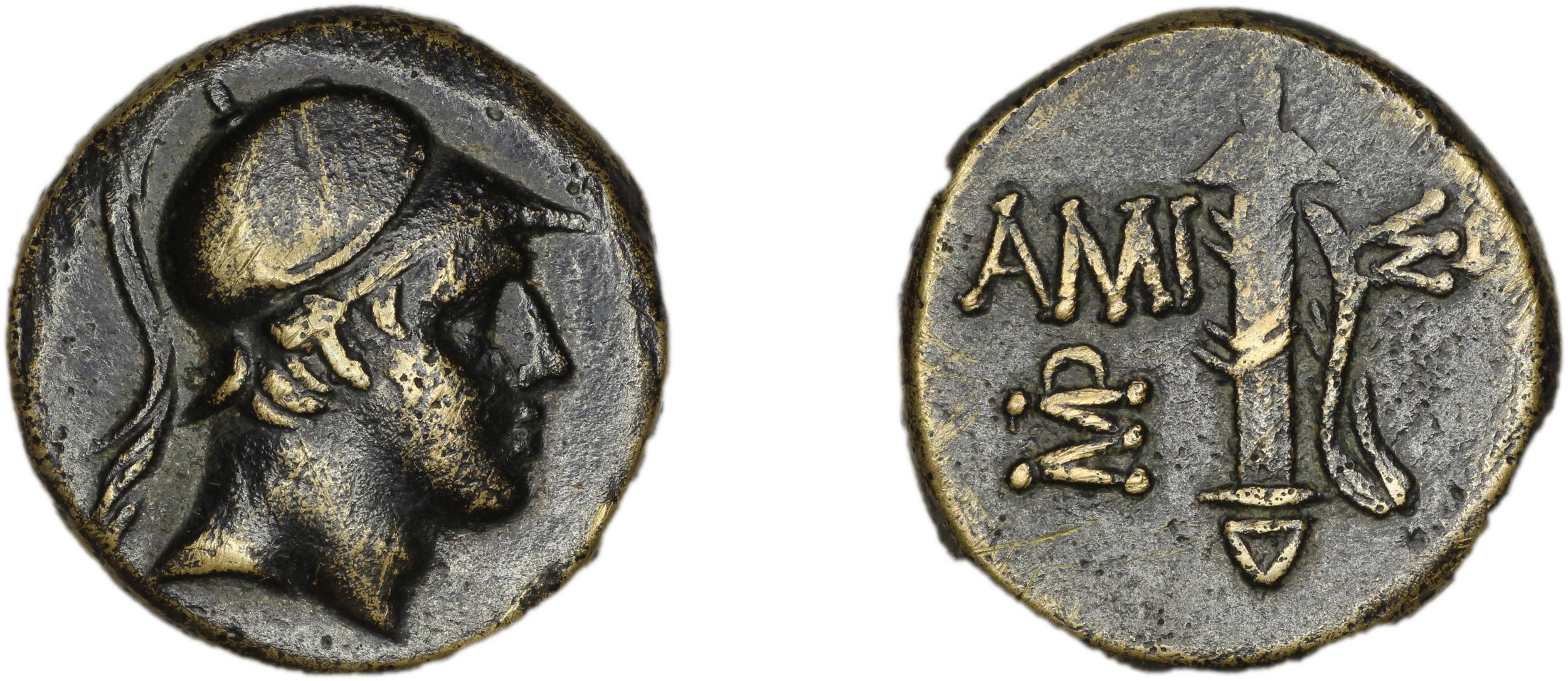 Amisus Waddington 1925 29, аверс, bm