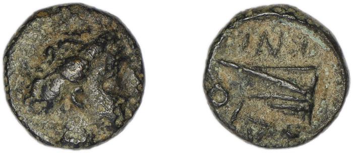Cnidus Nordbø 1972 Series 6, реверс, Британский музей